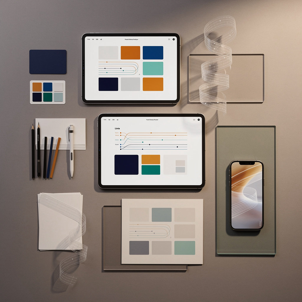 Indisign Studio portfolio showcasing graphic design, motion design, and interaction design projects across multiple disciplines