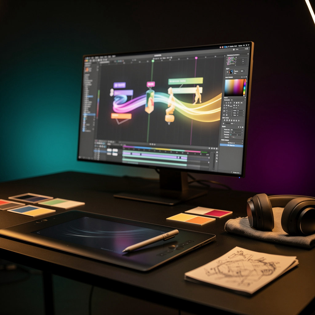 Indisign Studio motion design animation and video production for brand storytelling